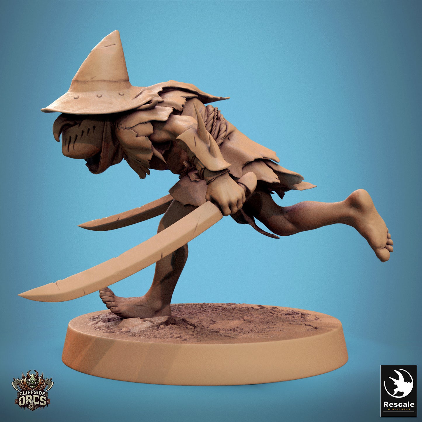 Goblin Soldier - Run - Dual Swords