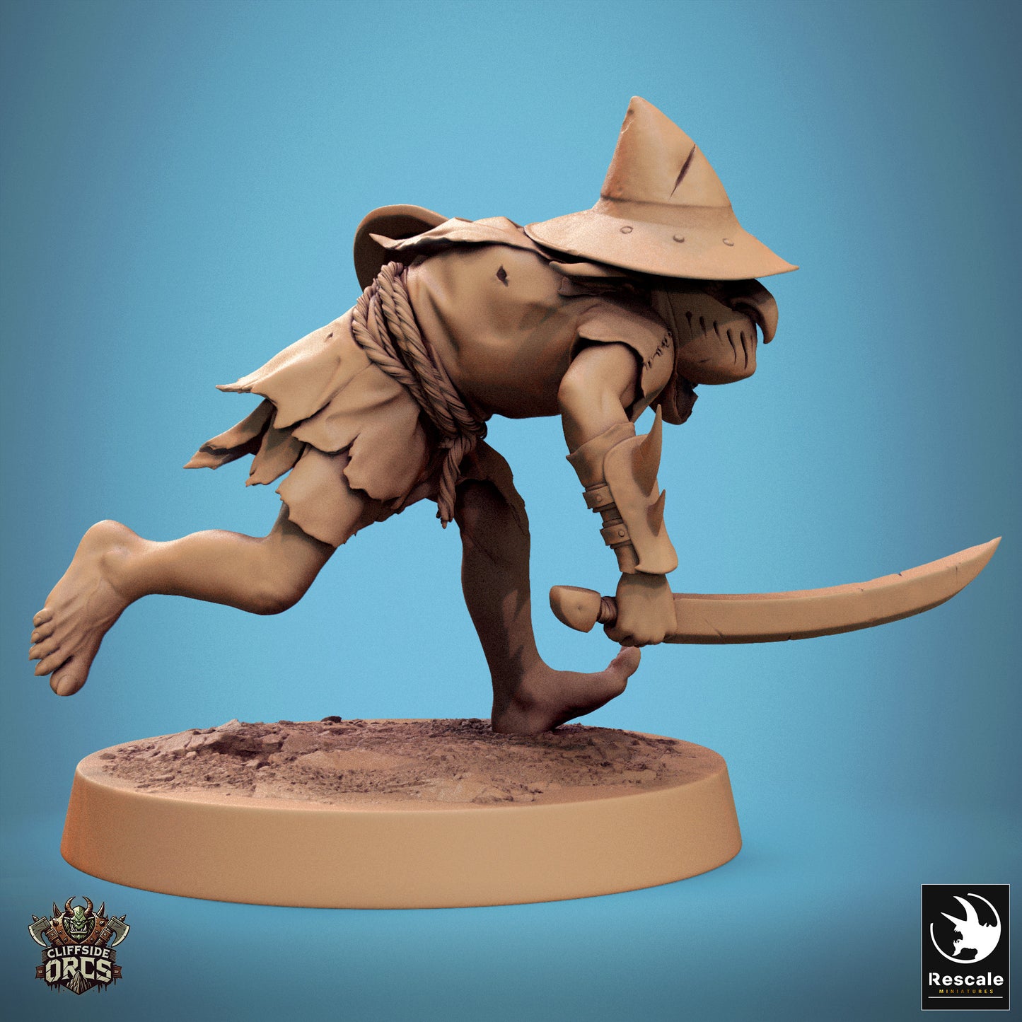 Goblin Soldier - Run - Sword and Shield