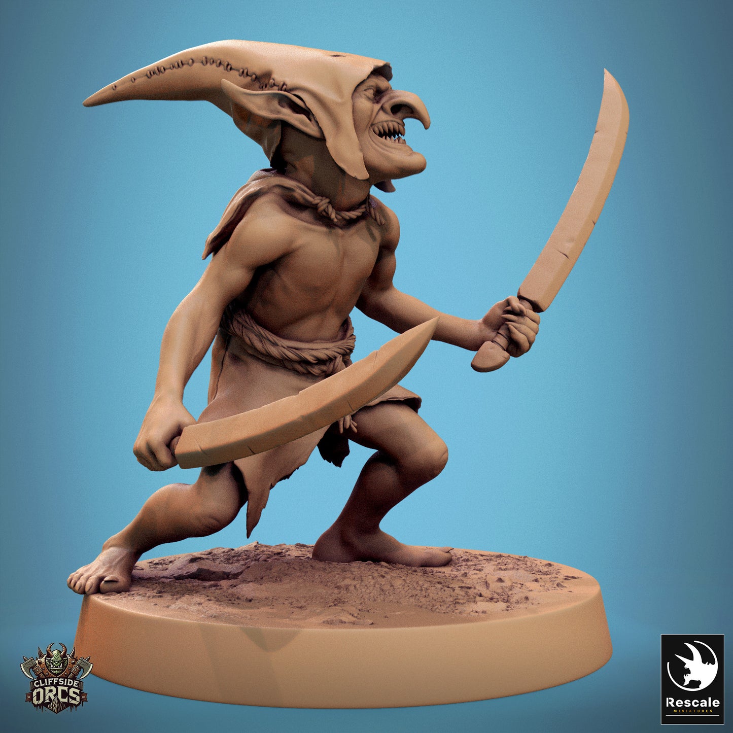 Goblin Soldier - Stance - Dual Swords