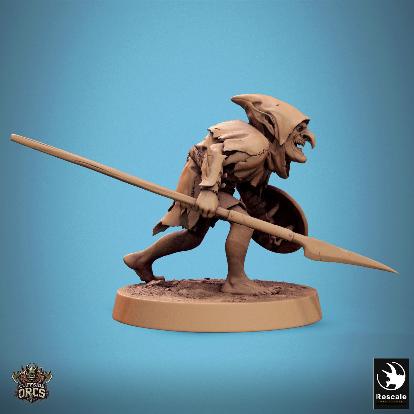 Goblin Soldier - Walk - Spear and Shield