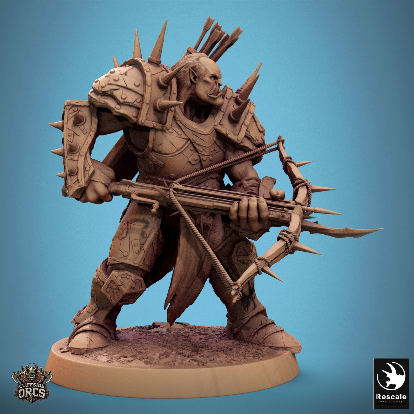 Orc Infantry Soldier - Ready - Crossbow