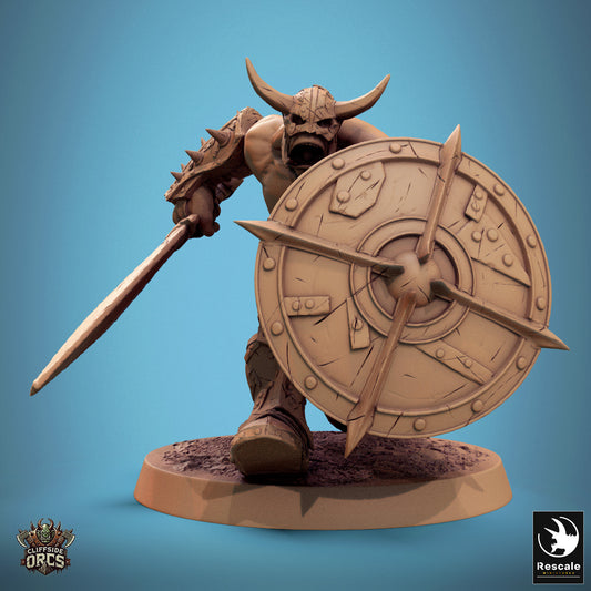 Orc Infantry Soldier - Run - Sword and Shield