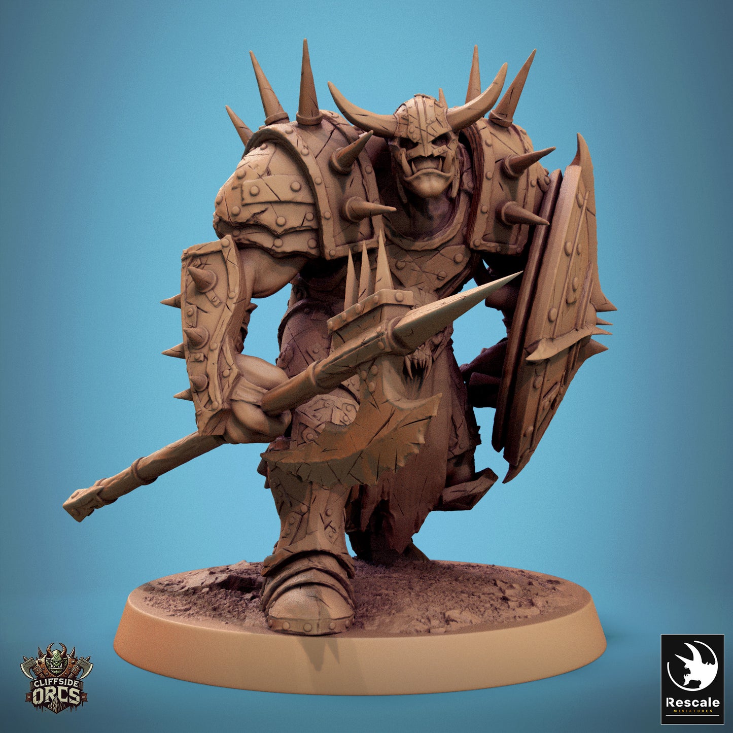 Orc Infantry Soldier - Walk - Halberd and Shield