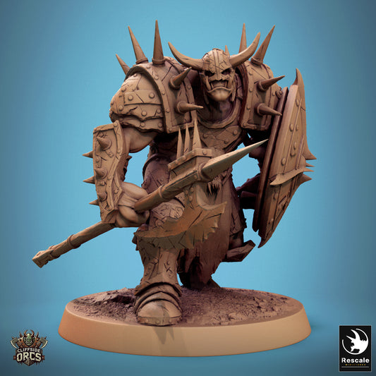 Orc Infantry Soldier - Walk - Halberd and Shield