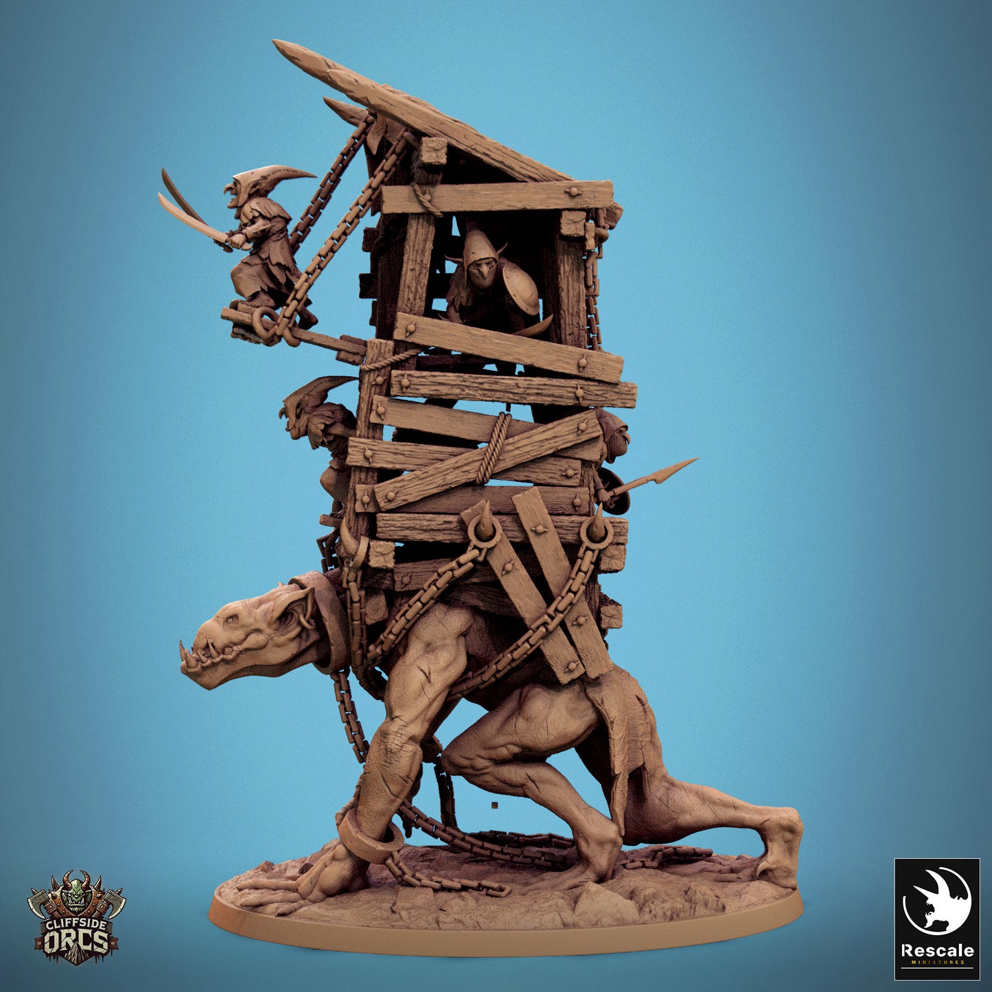 Goblin Troll Riders - Siege Tower