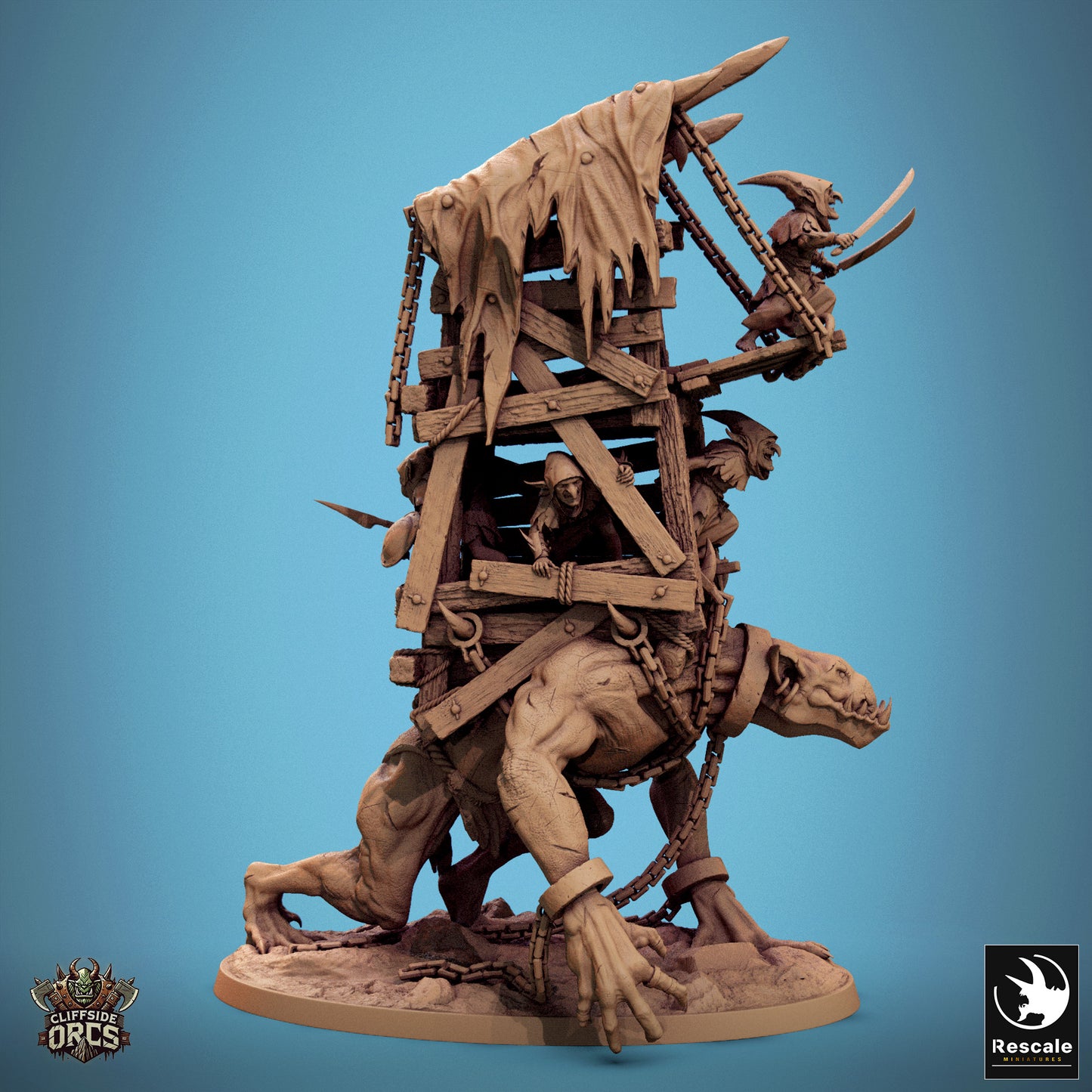 Goblin Troll Riders - Siege Tower