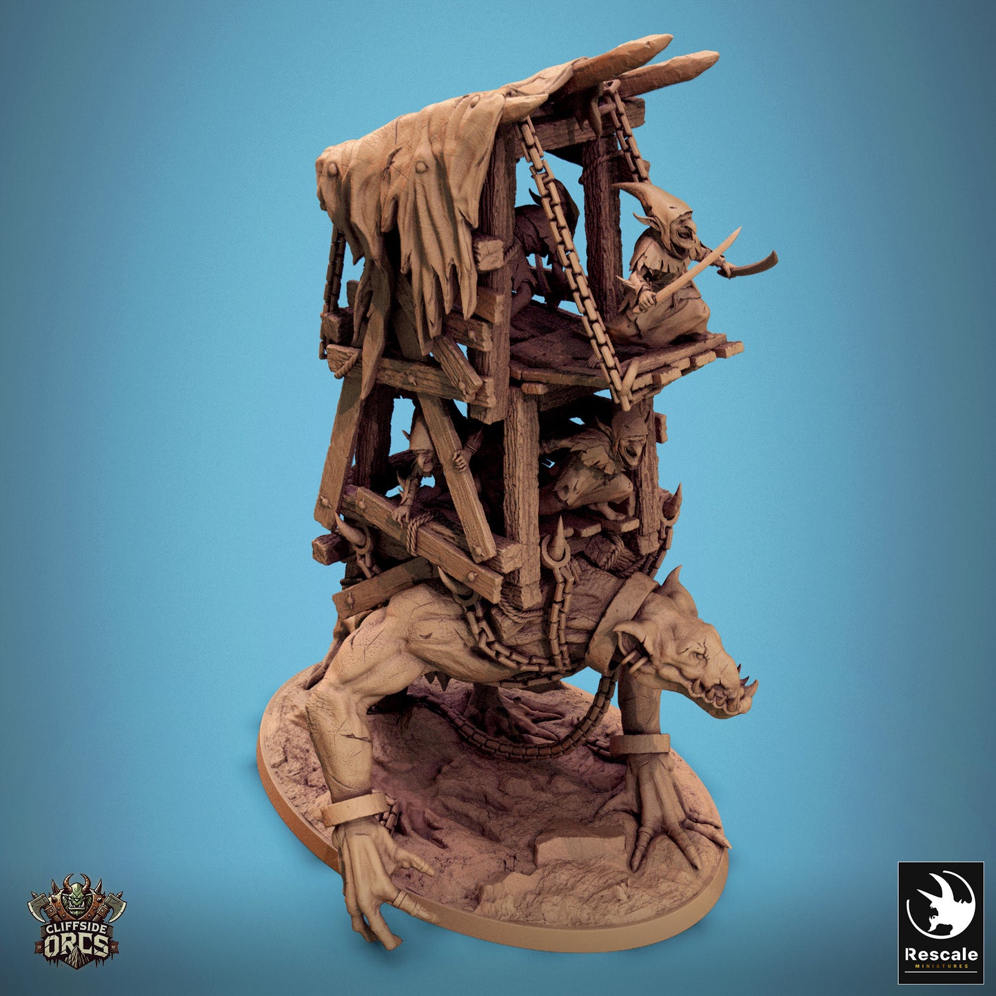 Goblin Troll Riders - Siege Tower