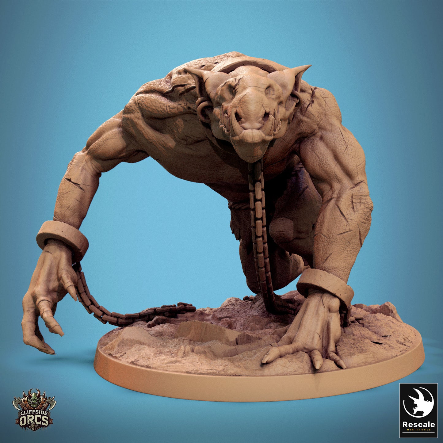 Chained Troll - Saddle