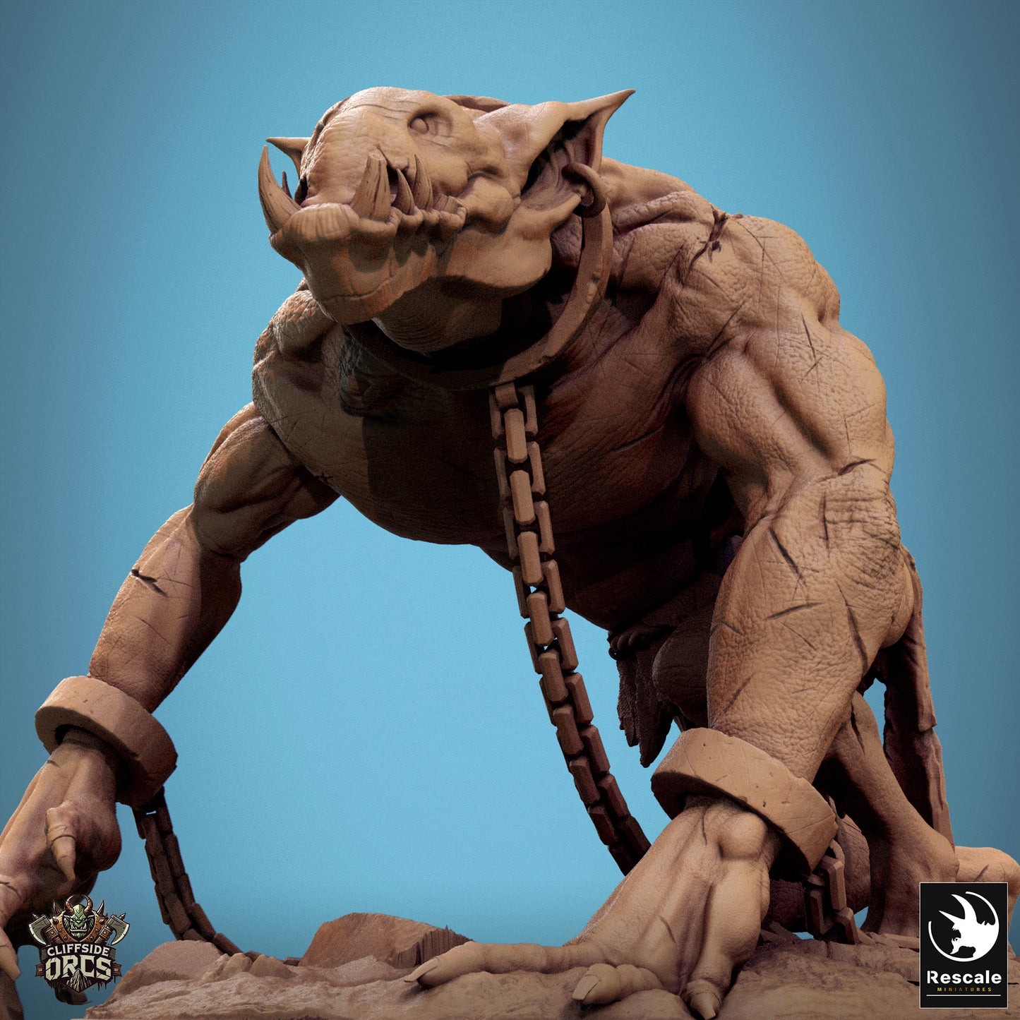 Chained Troll - Saddle