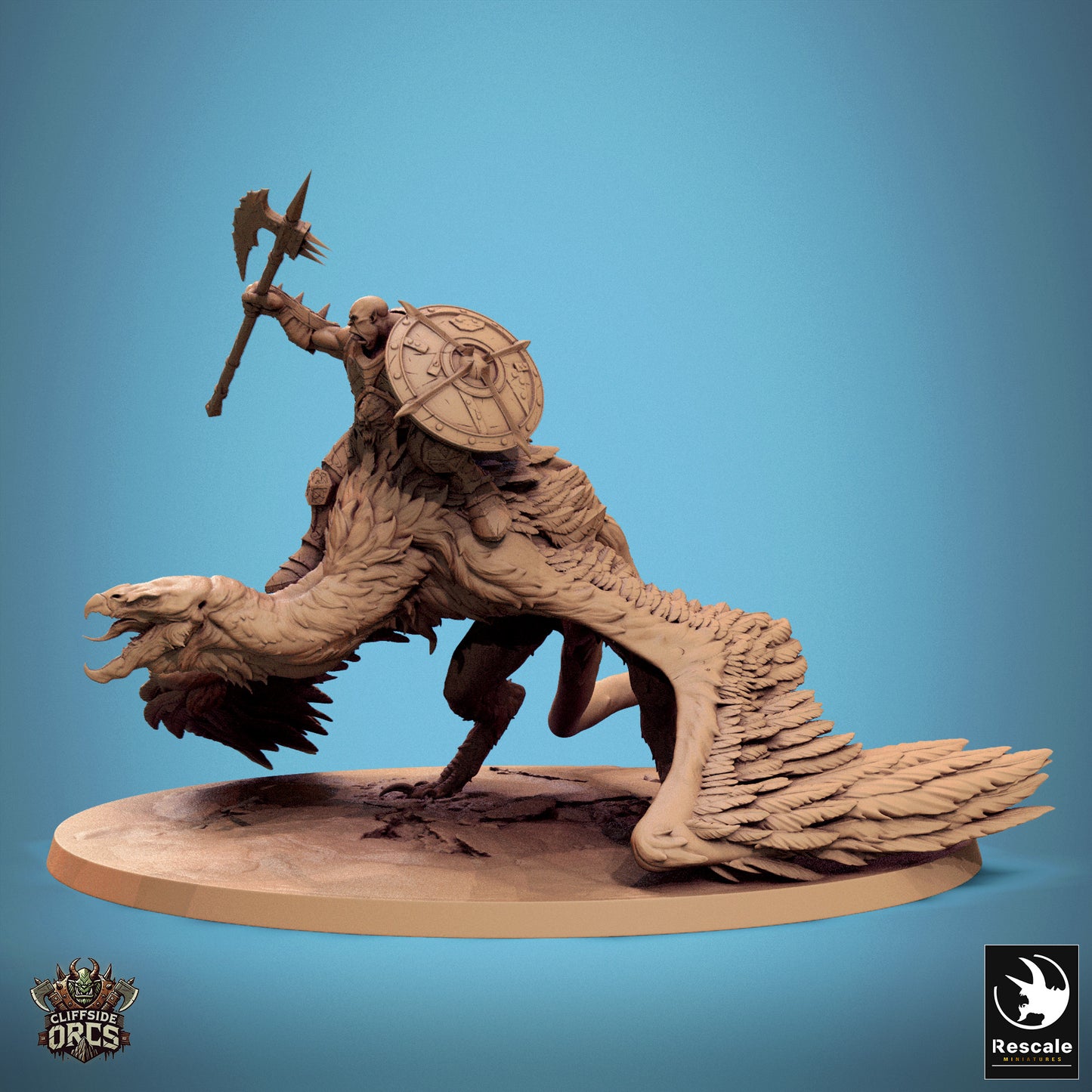 Orc Roc Rider - Giant Vulture - Orc War Boss