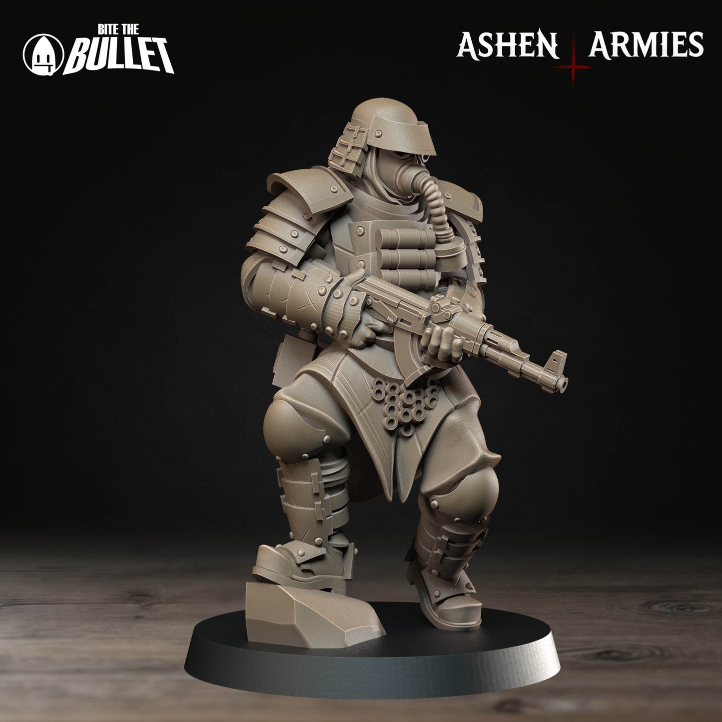 Ashen Armies: Holy Shogunate - Combat Engineer, Ak-47 Rifle