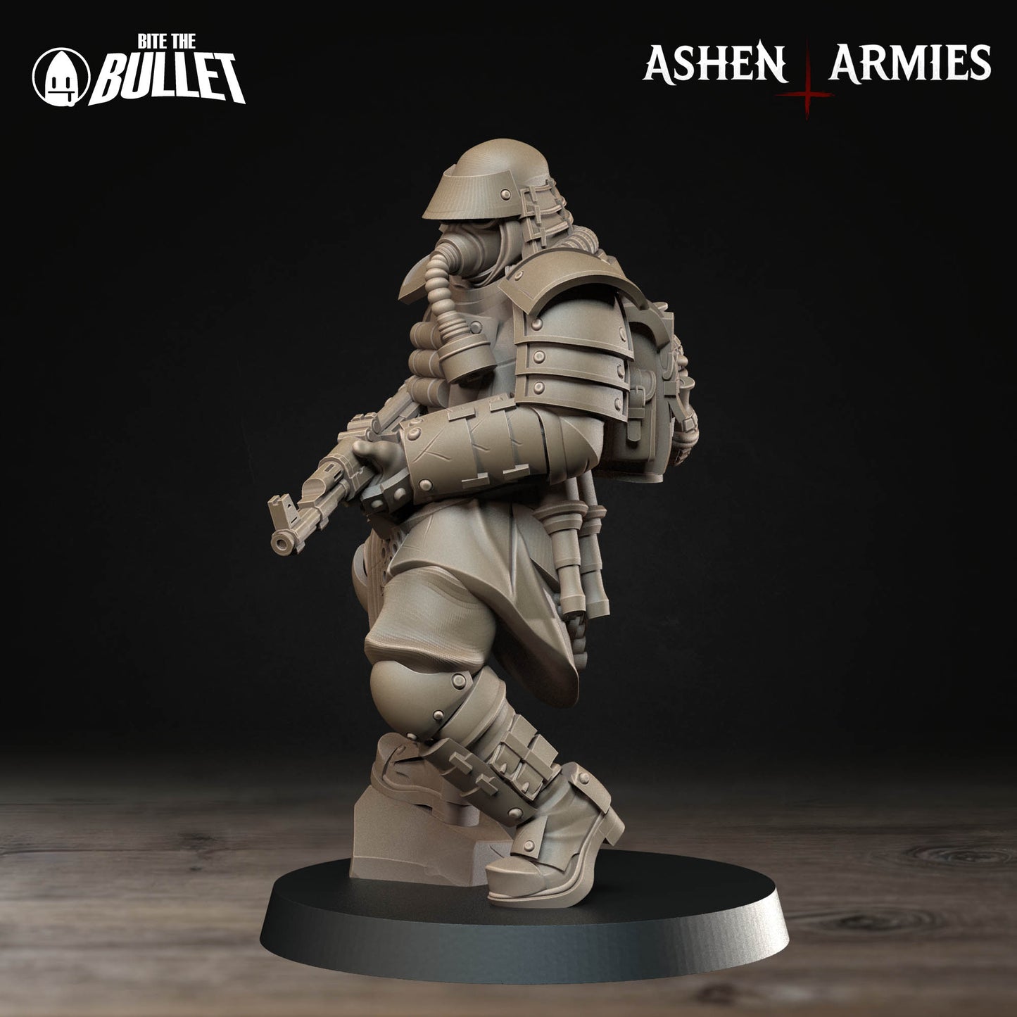 Ashen Armies: Holy Shogunate - Combat Engineer, Ak-47 Rifle