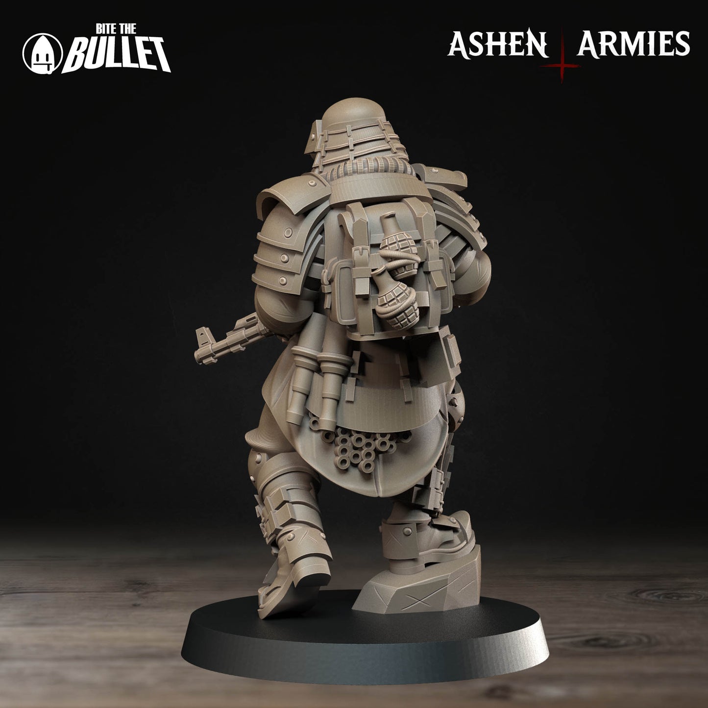 Ashen Armies: Holy Shogunate - Combat Engineer, Ak-47 Rifle