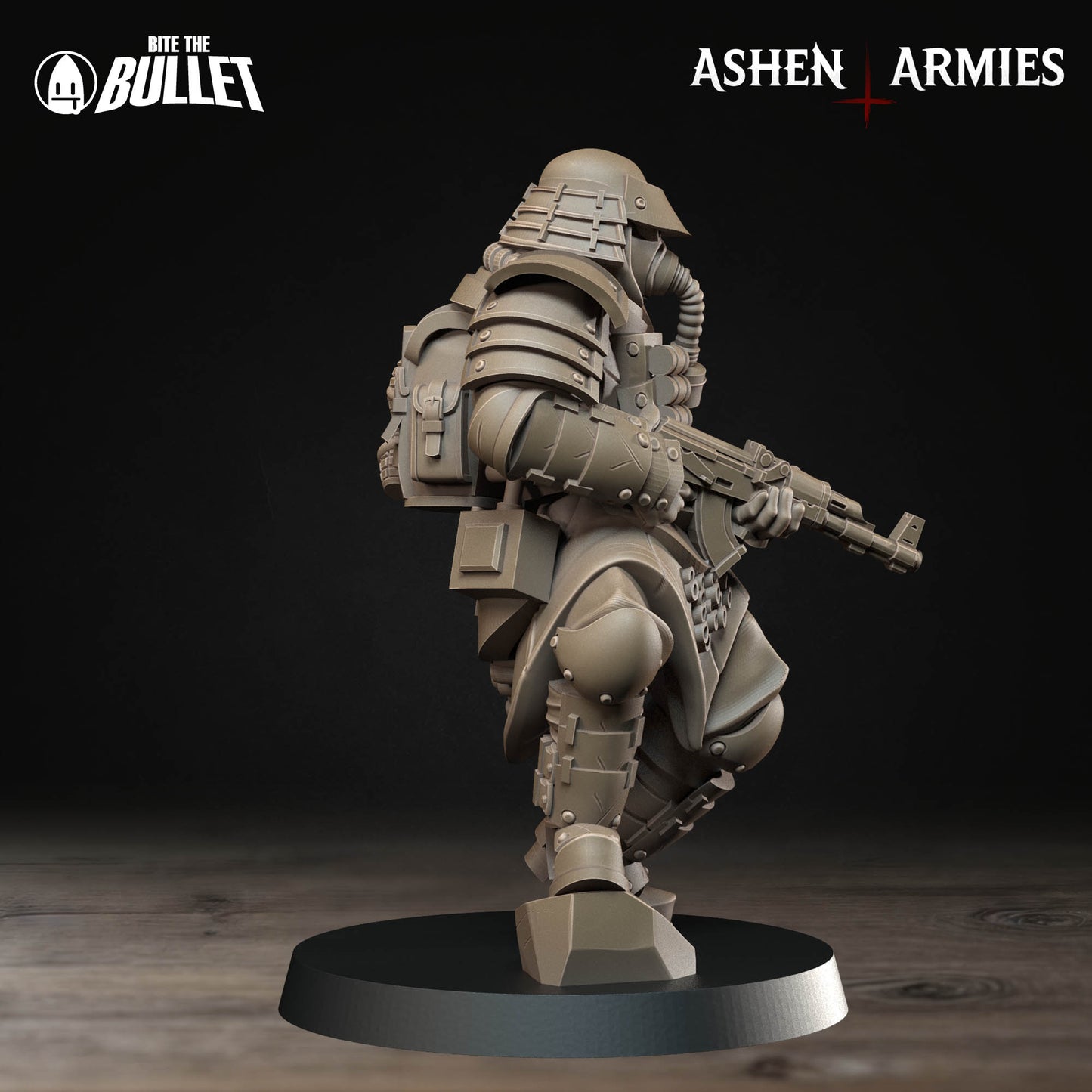 Ashen Armies: Holy Shogunate - Combat Engineer, Ak-47 Rifle