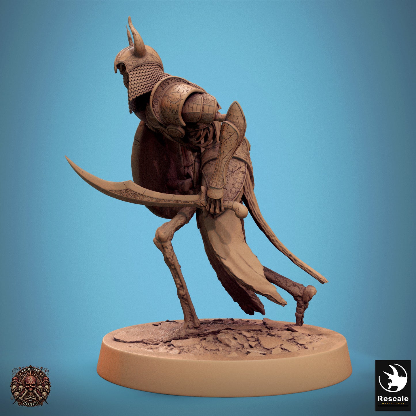 Persian Skeleton - Sword & Shield - Walk D