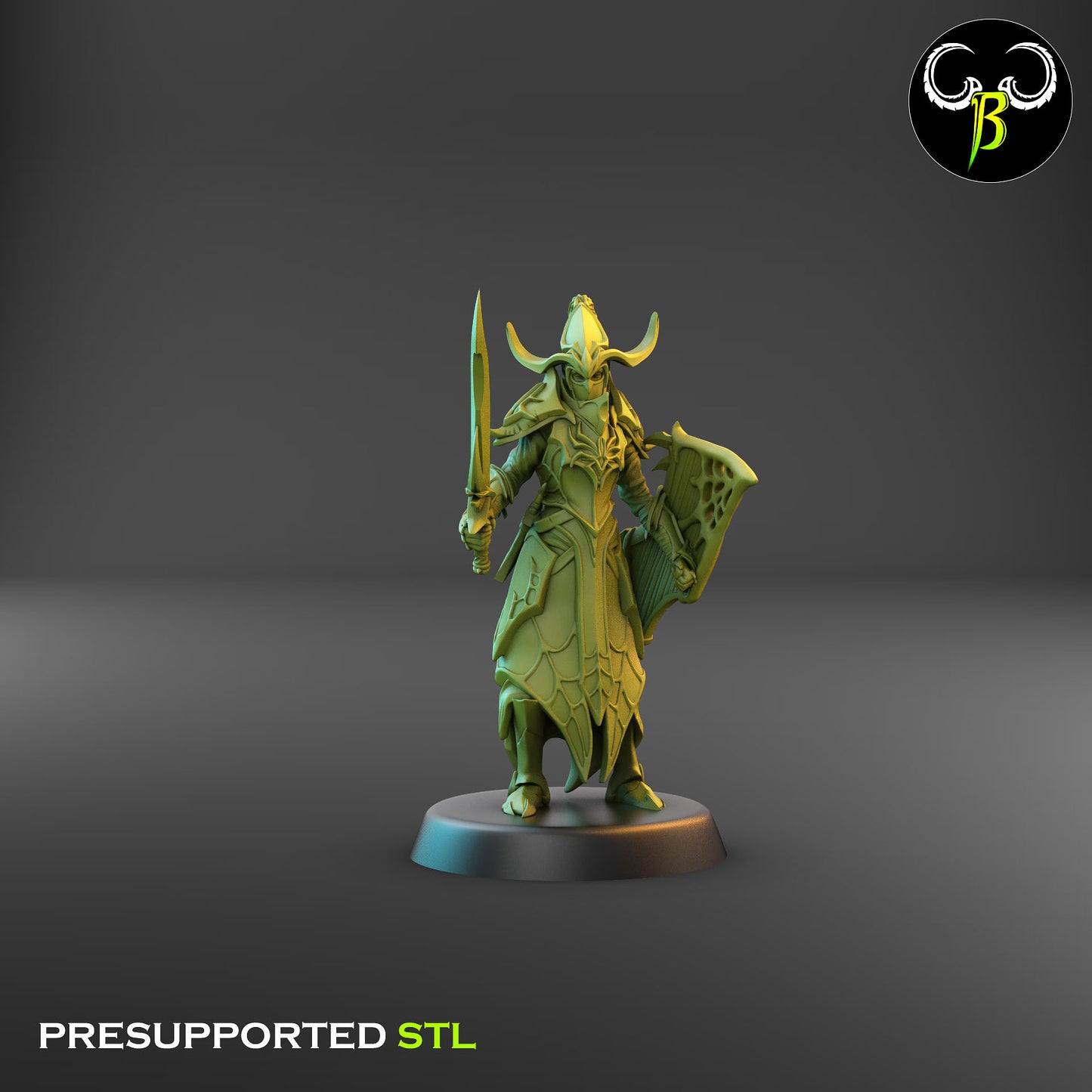 Dark Elf Cultist of the Web - Sword 6