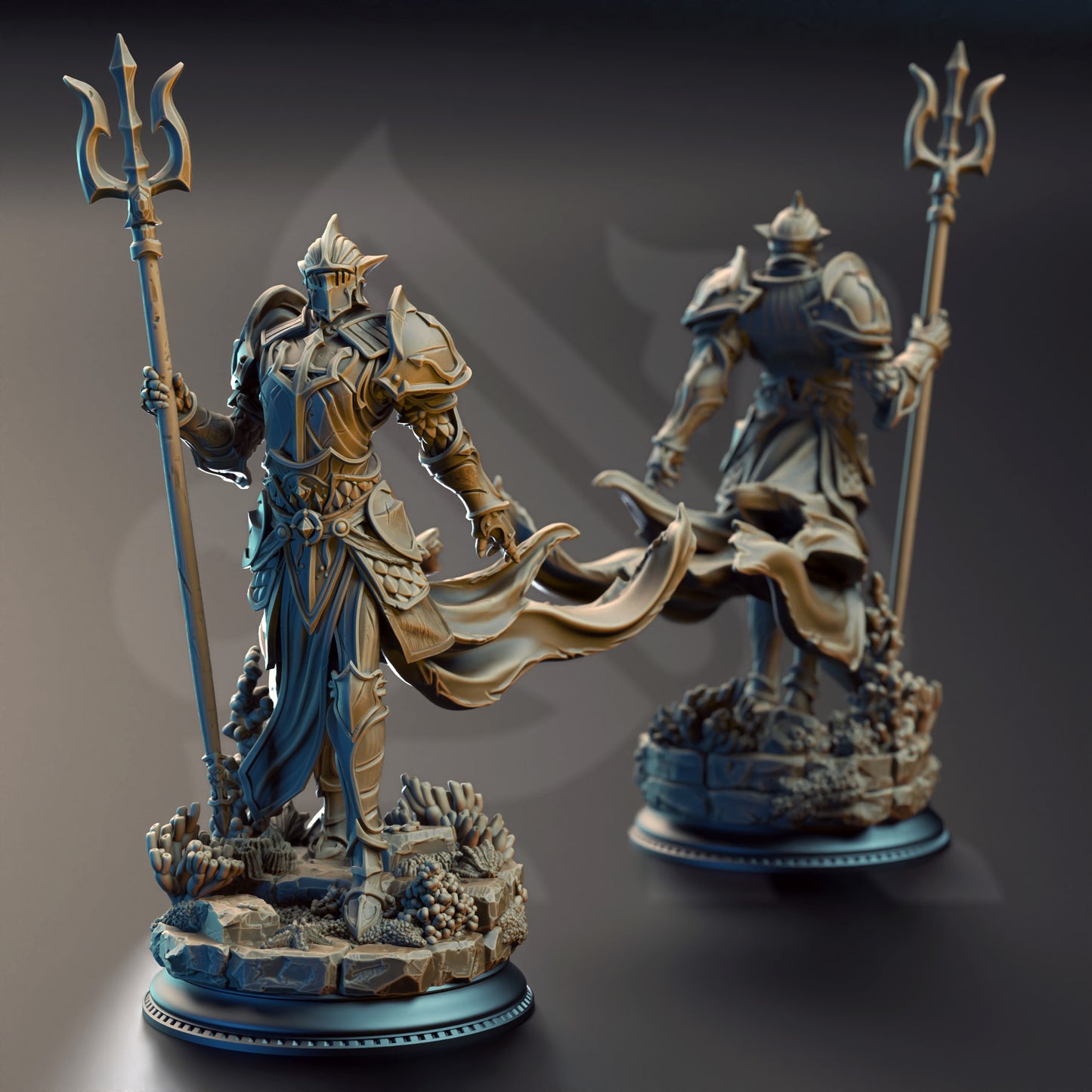 Cylantros Azurius - Paladin of Inderimaeth - Trident Paladin