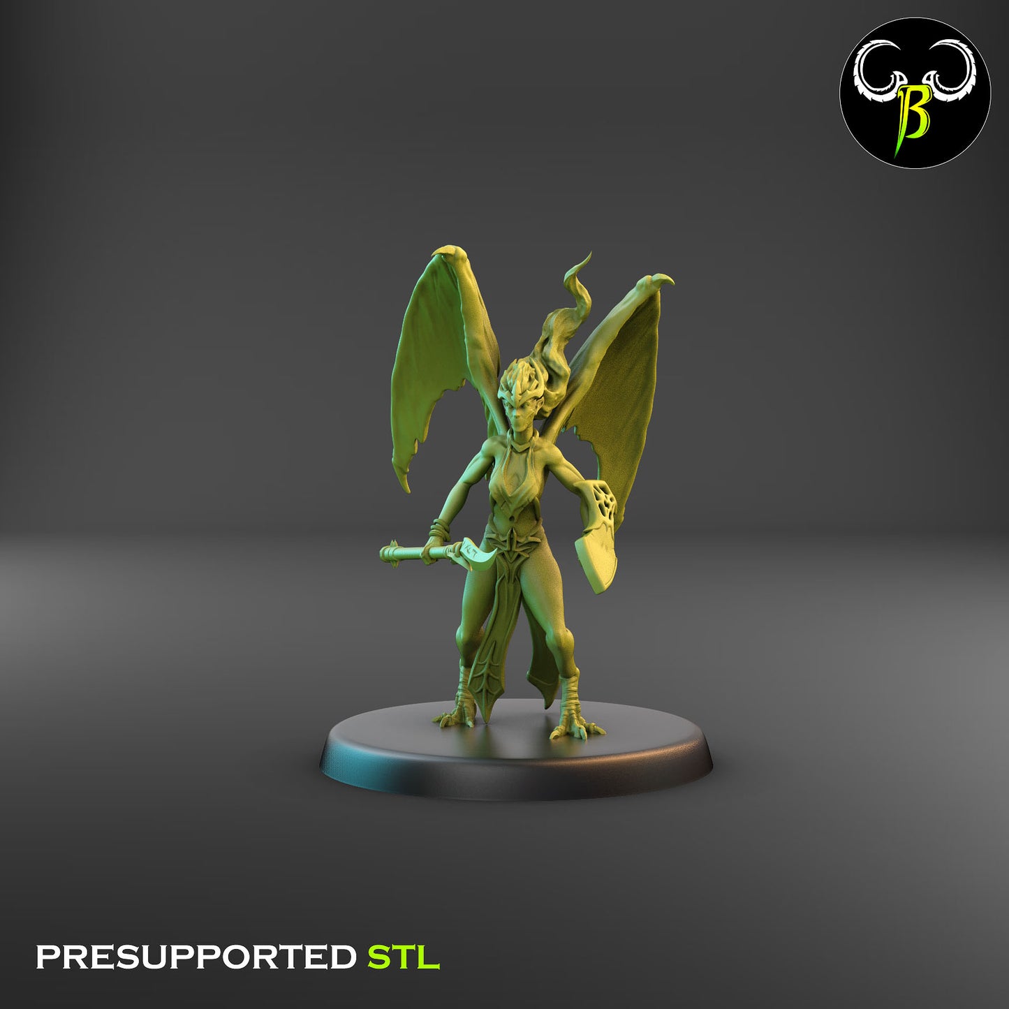 Dark Raptor - Harpy 2 Masked and Armed