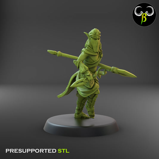 CB Dune Dancers - Elves of the Sand - Lance & Dagger 5