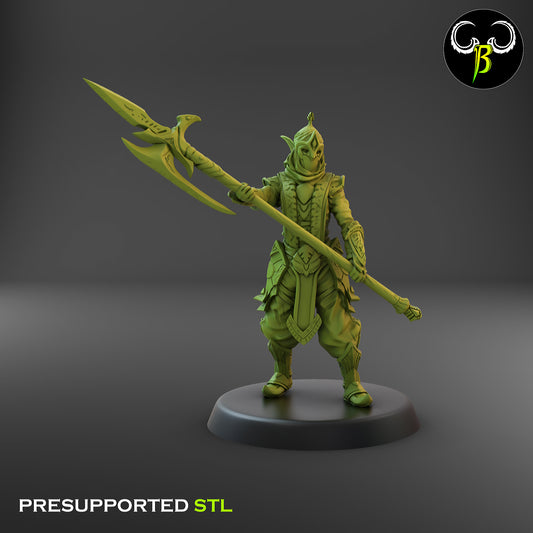 CB Dune Guard - Elite Elven Guard - Halberd 3