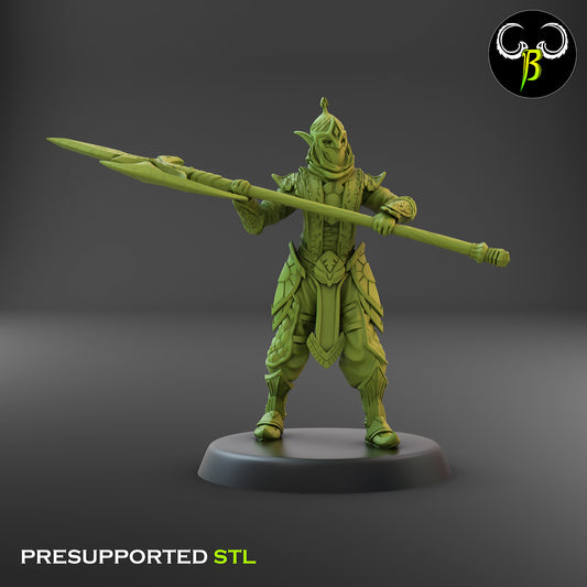 CB Dune Guard - Elite Elven Guard - Halberd 4