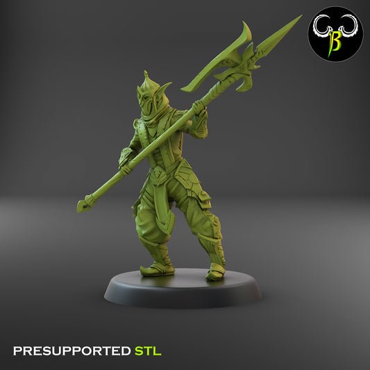 CB Dune Guard - Elite Elven Guard - Halberd 5