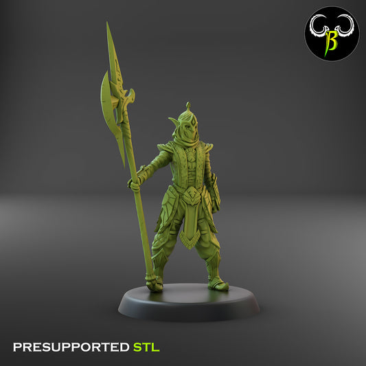 CB Dune Guard - Elite Elven Guard - Halberd 7