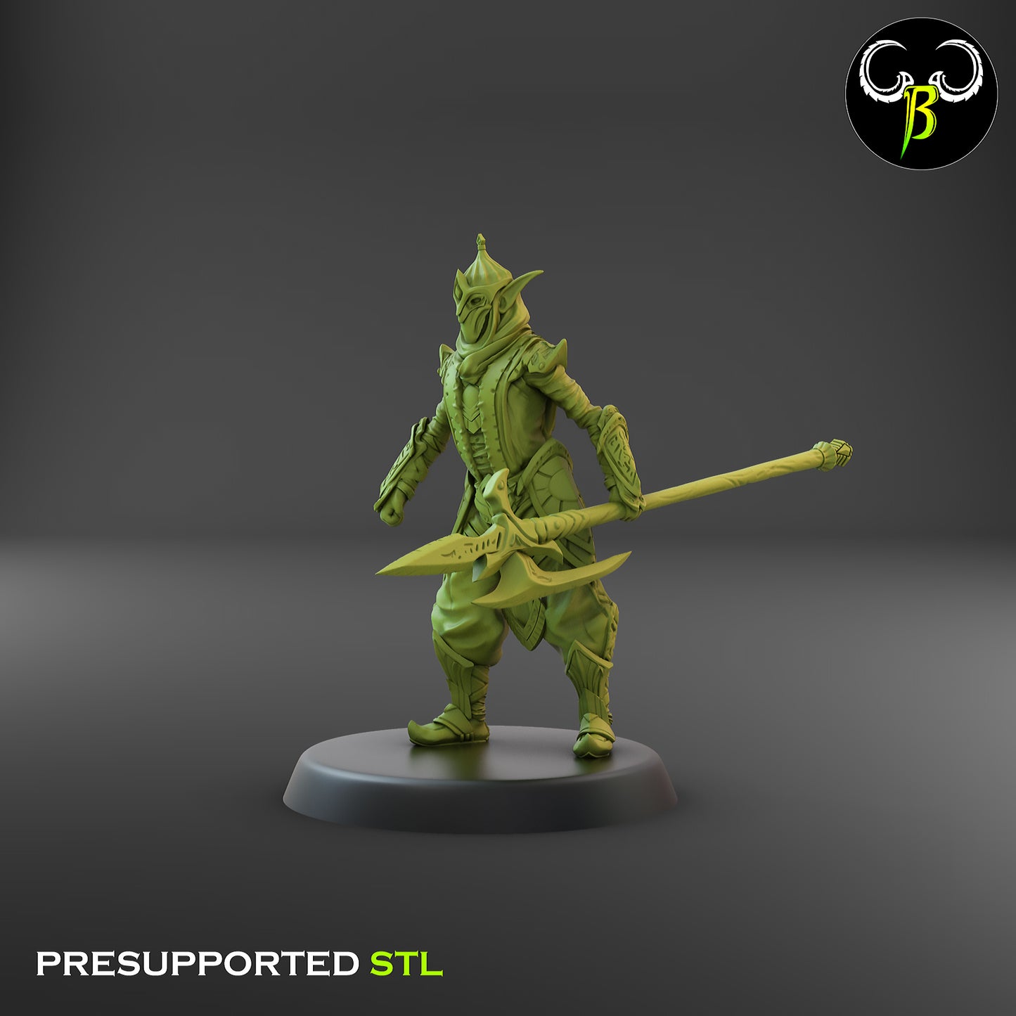 CB Dune Guard - Elite Elven Guard - Halberd 8