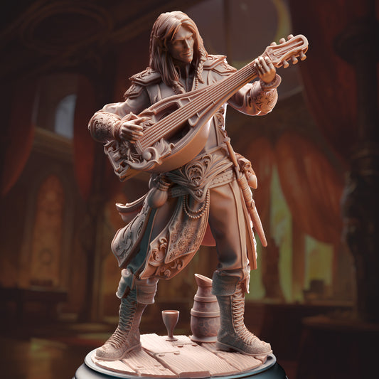 Human Bard with Lyre - Ereviel