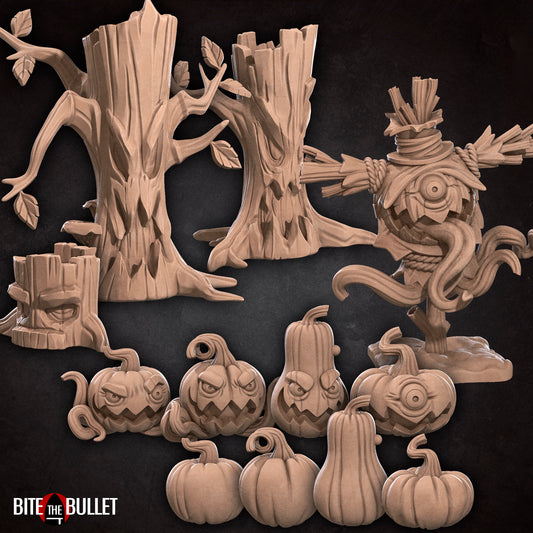 Terrain: Tree & Pumpkin Mimics