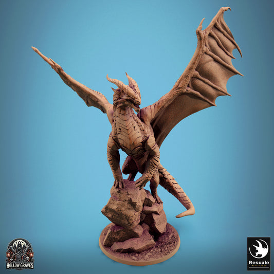 Copper Dragon Standing