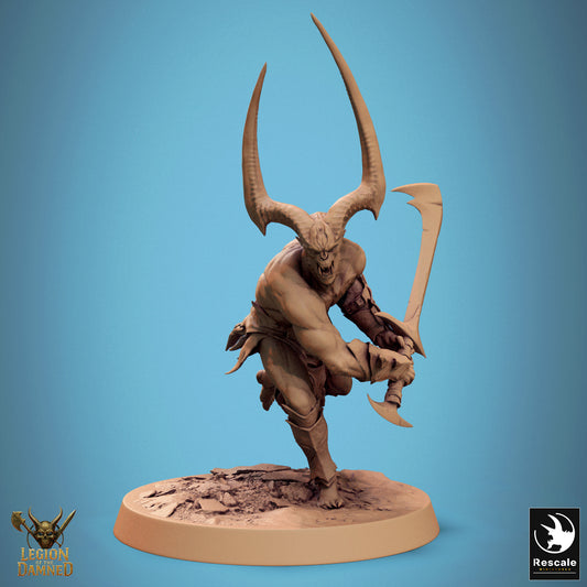 Horned Undead Demon Berserker - Blade - Run A