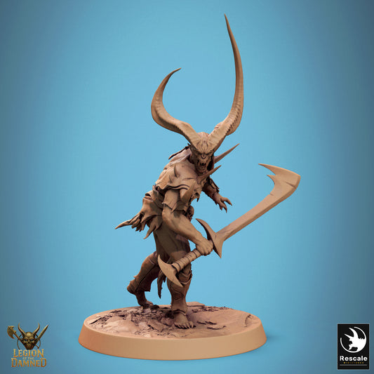 Horned Undead Demon Berserker - Blade - Walk C