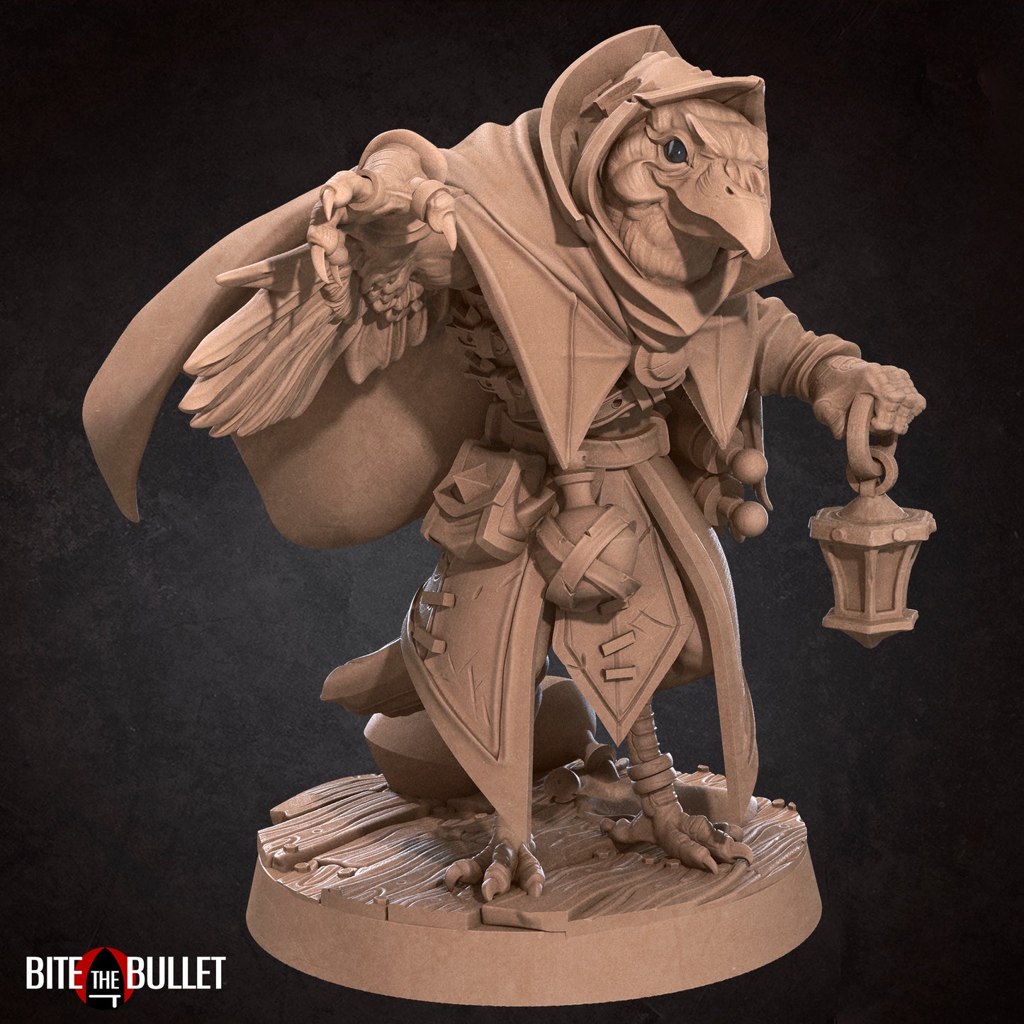 Kenku Alchemist with Hood