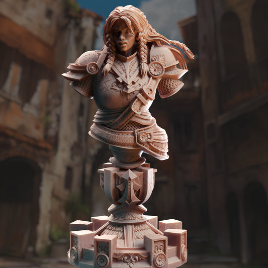 Bust - Female warrior - Jorjie