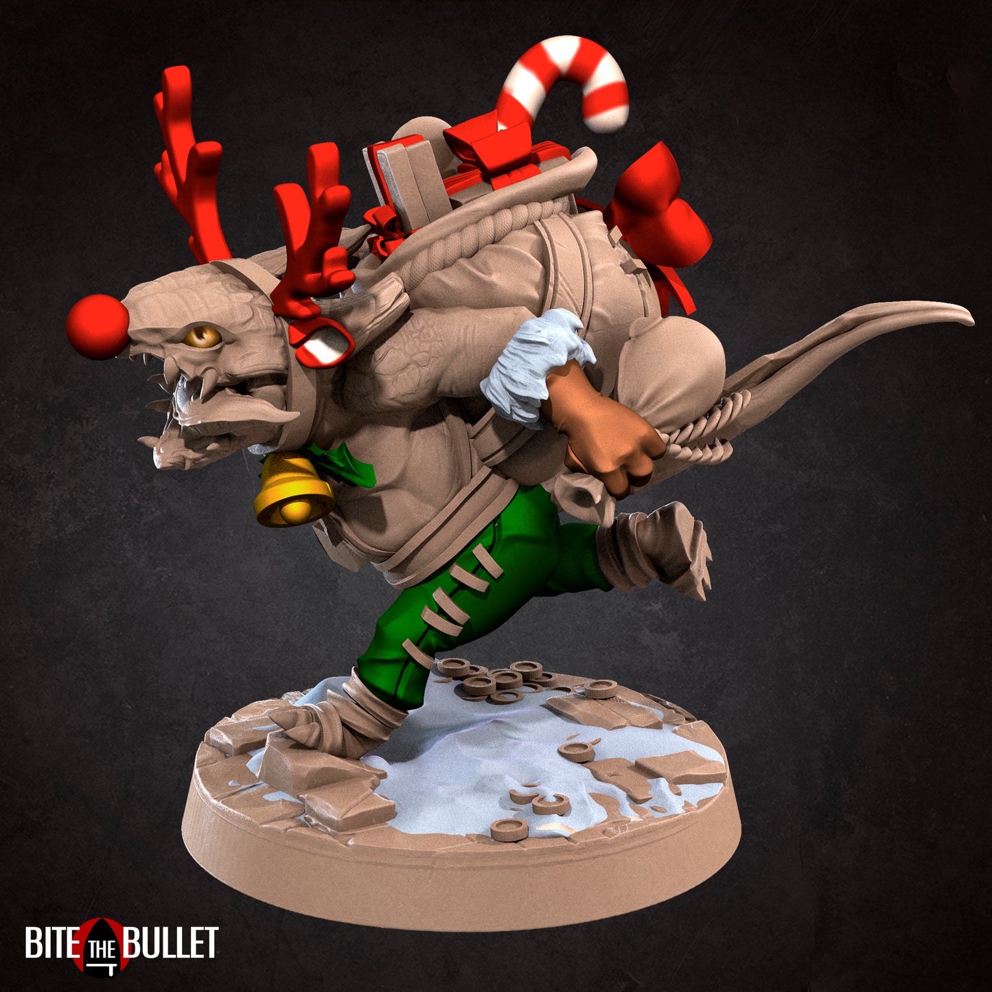 Festive Rogue - Pathfinder Kobold CHRISTMAS
