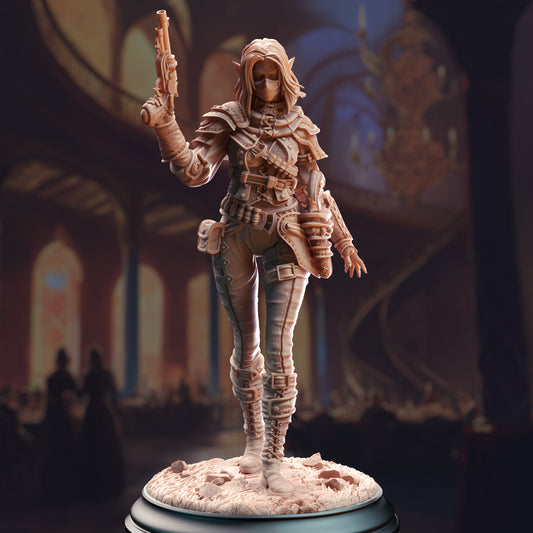 Female rogue with Gun - Lendara