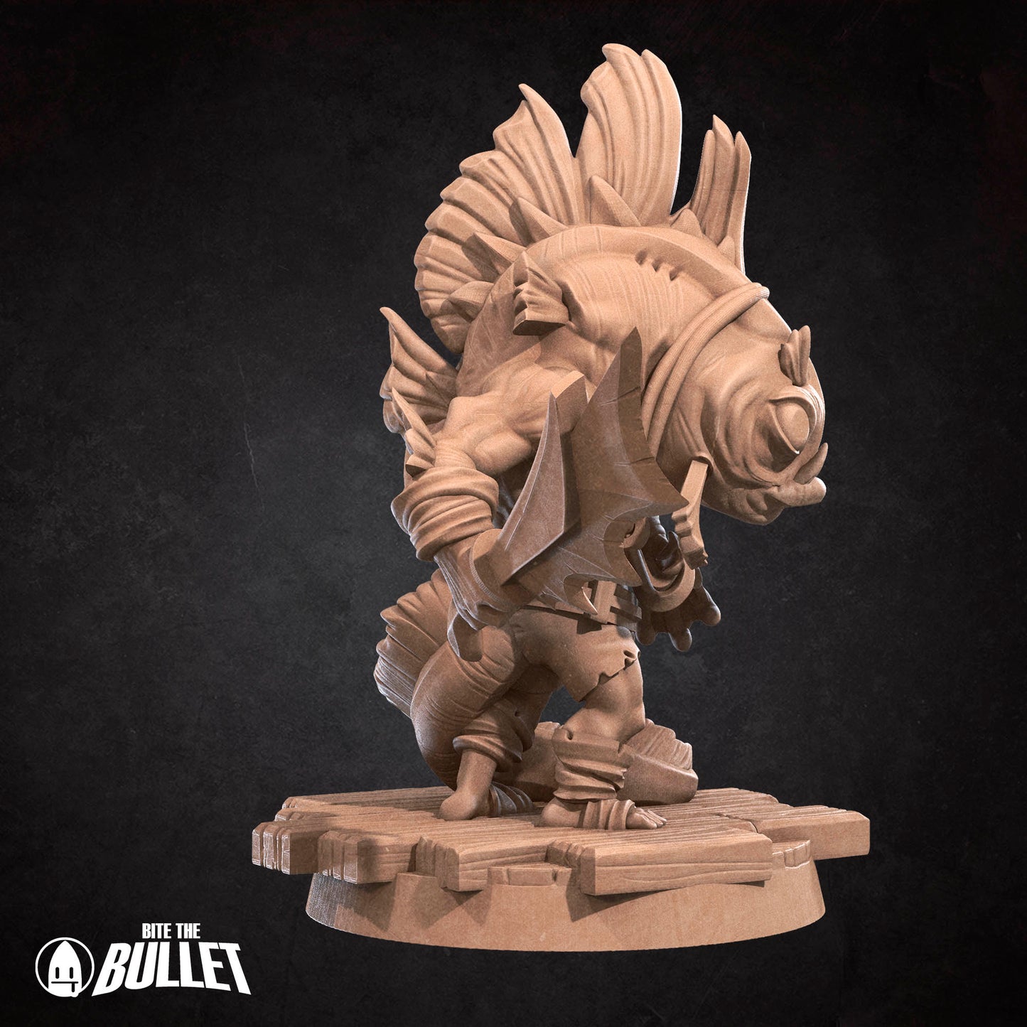 Sword-Wielding Locathah Bandit