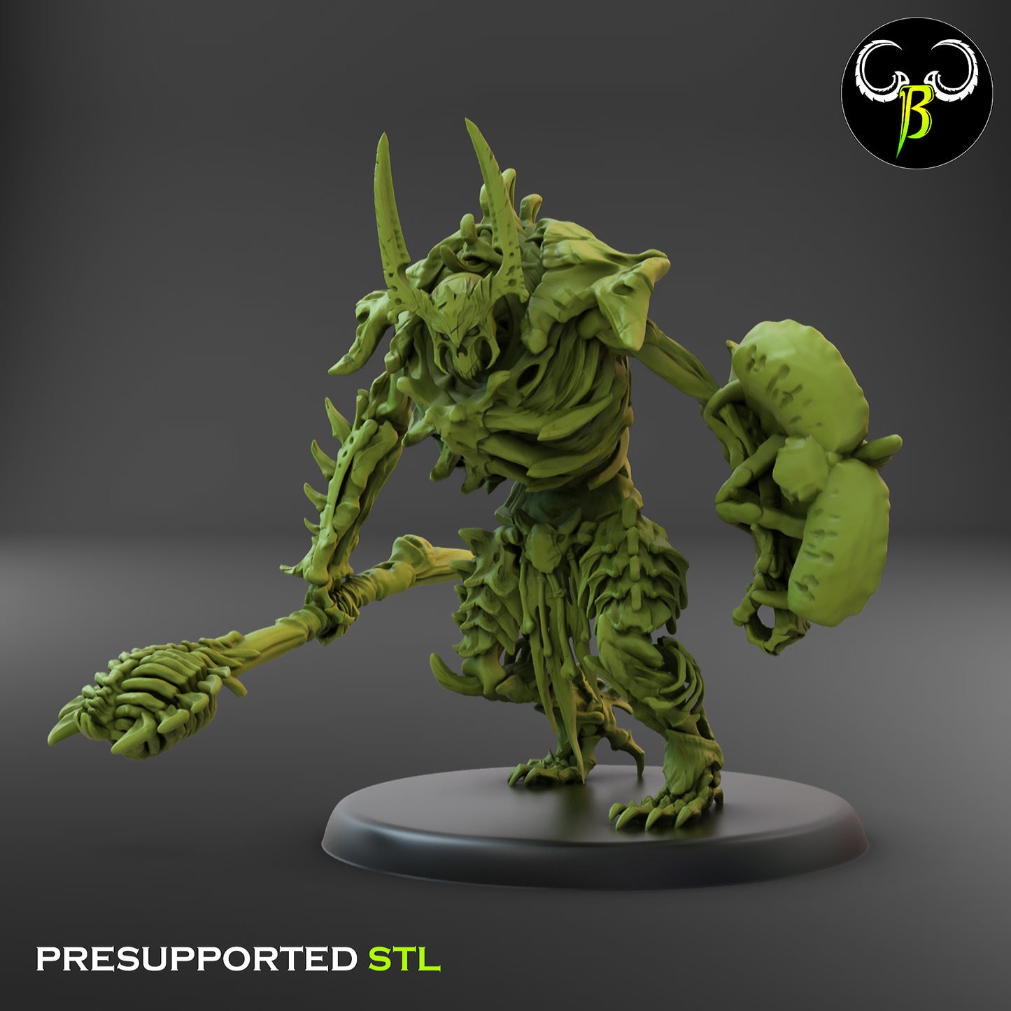 CB Marrow Knights - Marrow Construct - Bone Golem - Shield 2
