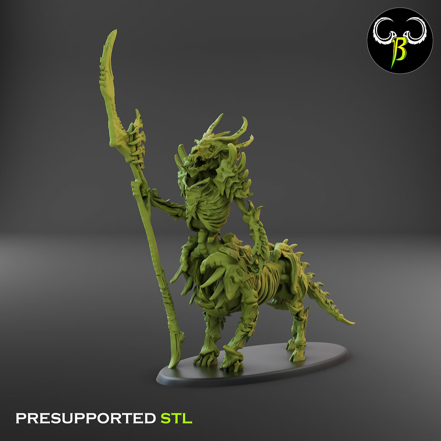 CB Marrow Knights - Undead Centaur Skeleton - Champion