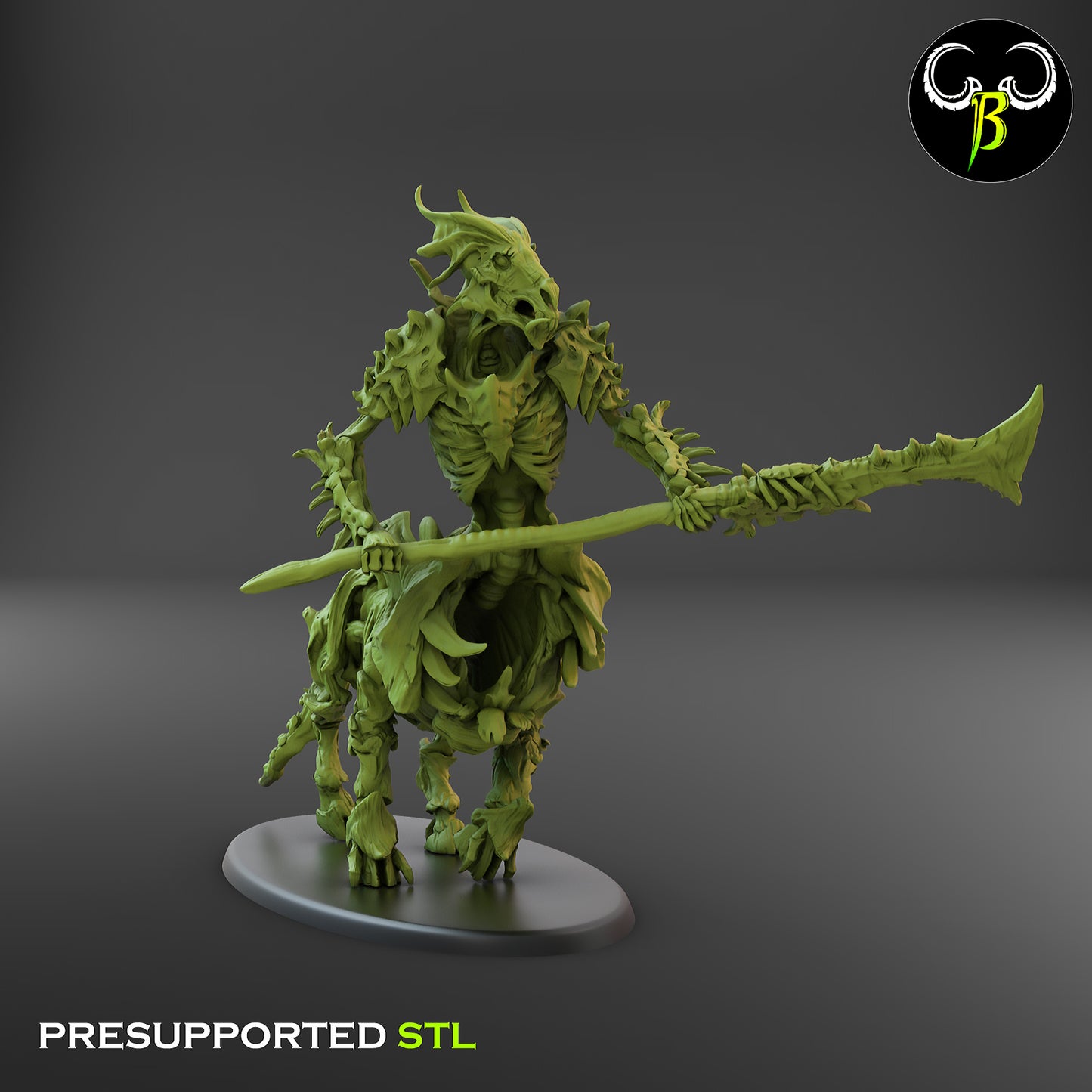 CB Marrow Knights - Undead Centaur Skeleton - Lance - Ready 5