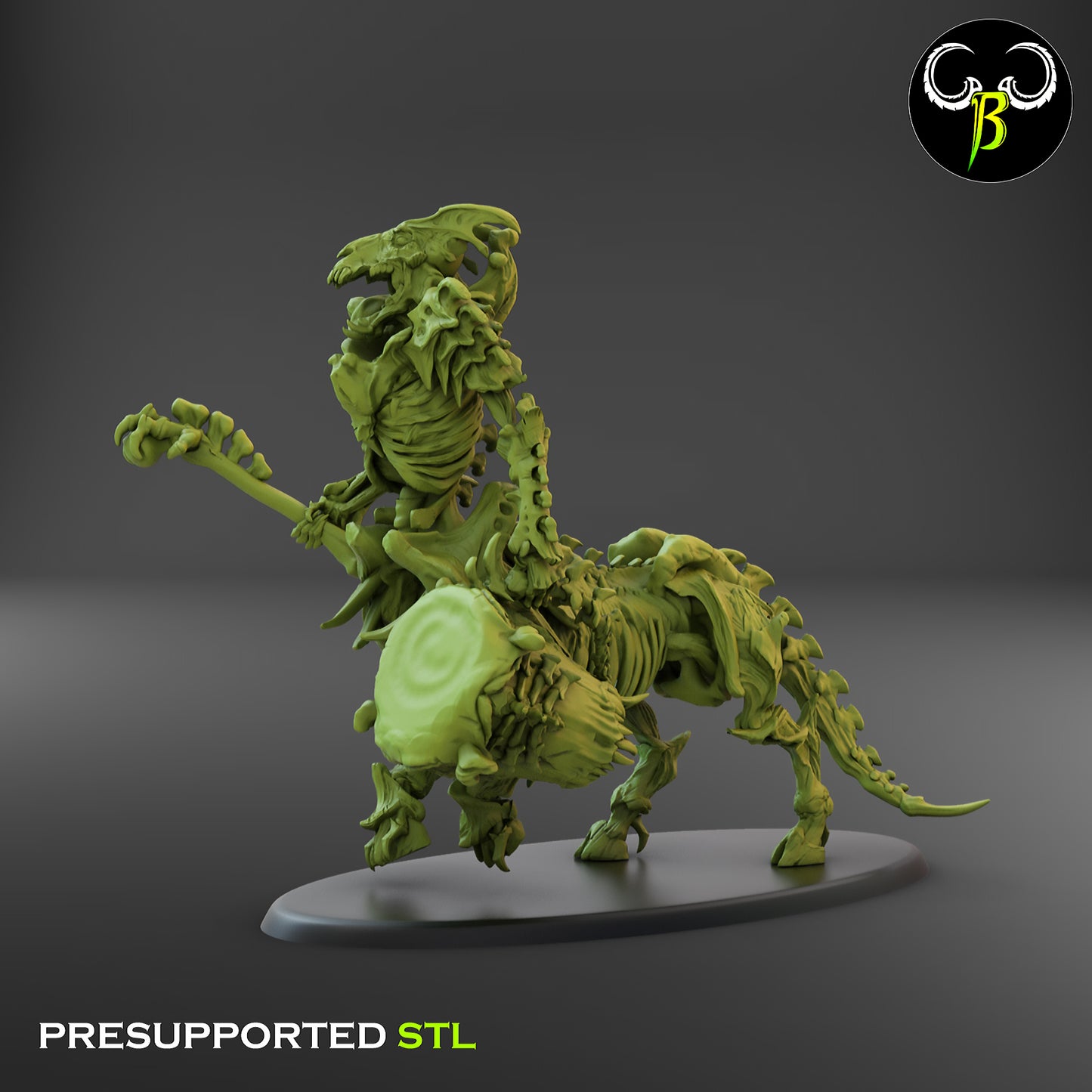 CB Marrow Knights - Musician - Undead Centaur Skeleton