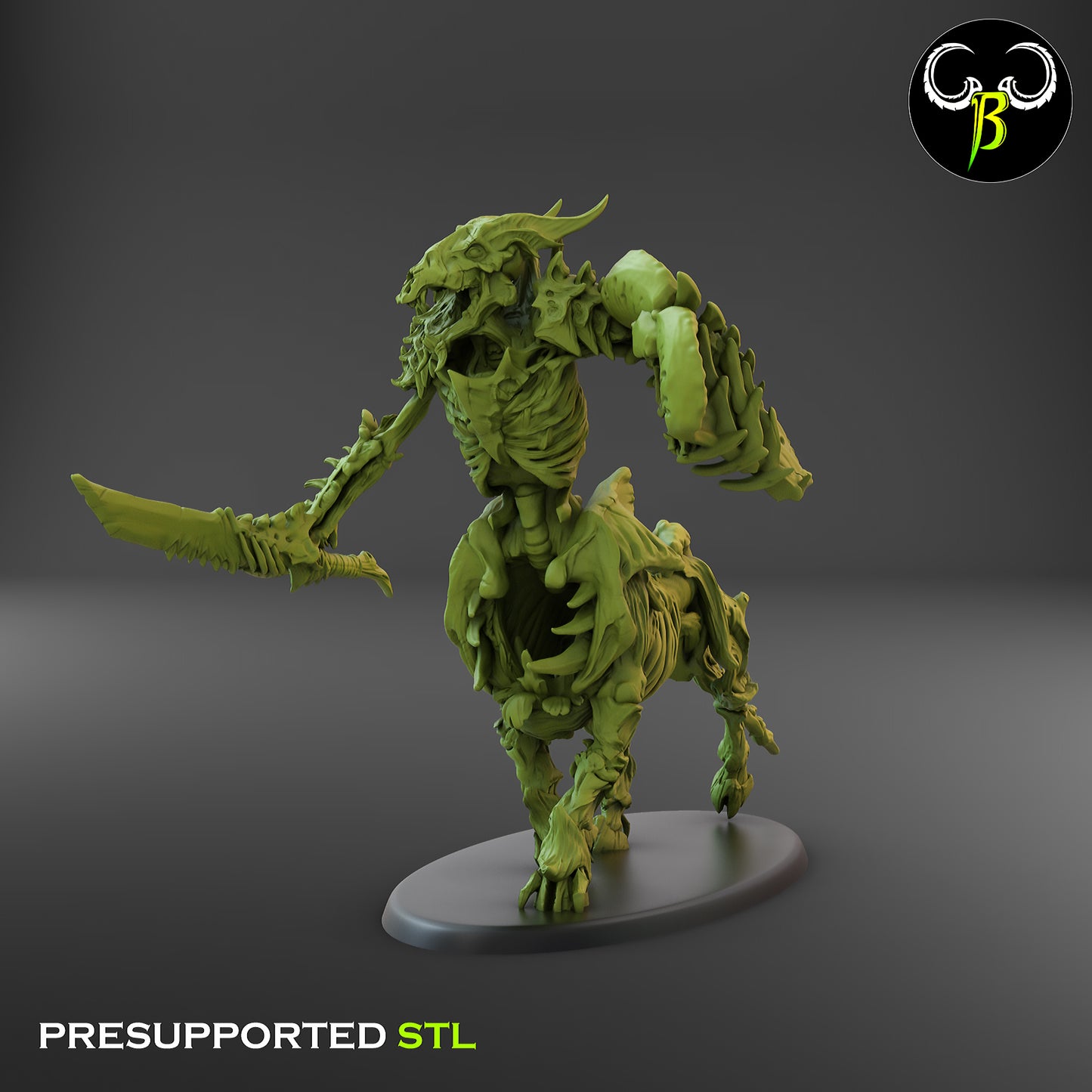 CB Marrow Knights - Sword and Sheild - Undead Centaur Skeleton - Chase 1