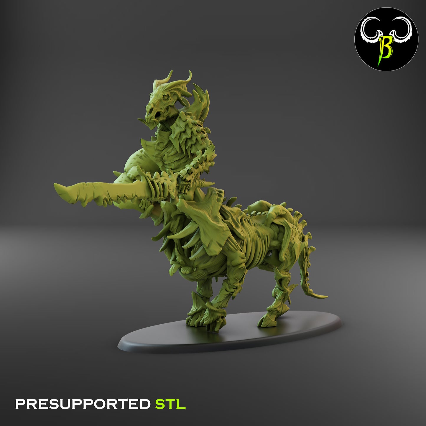 CB Marrow Knights - Sword and Sheild - Undead Centaur Skeleton - Point 5