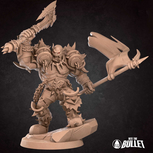 Flag Bearer Orc Barbarian