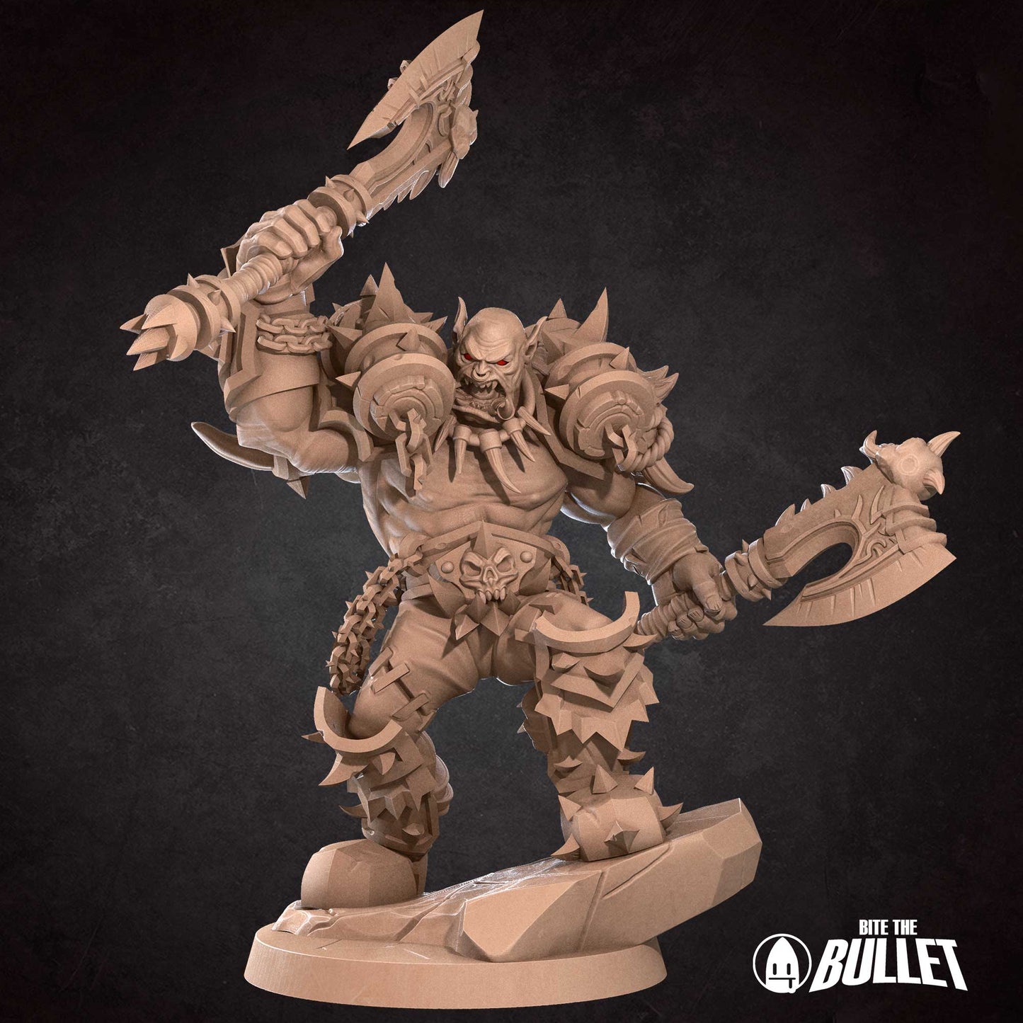 Axe Dual Wielding Barbarian