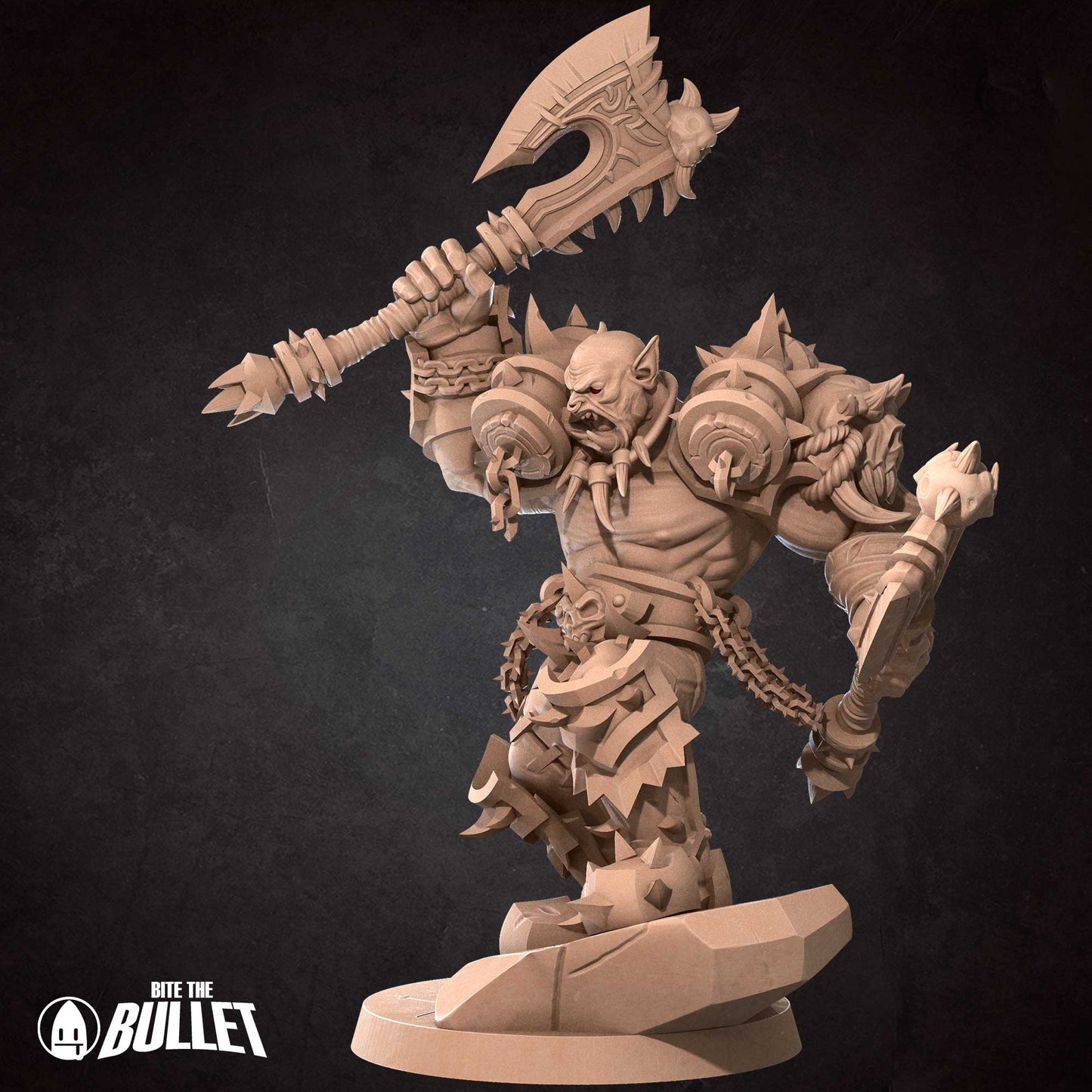 Axe Dual Wielding Barbarian