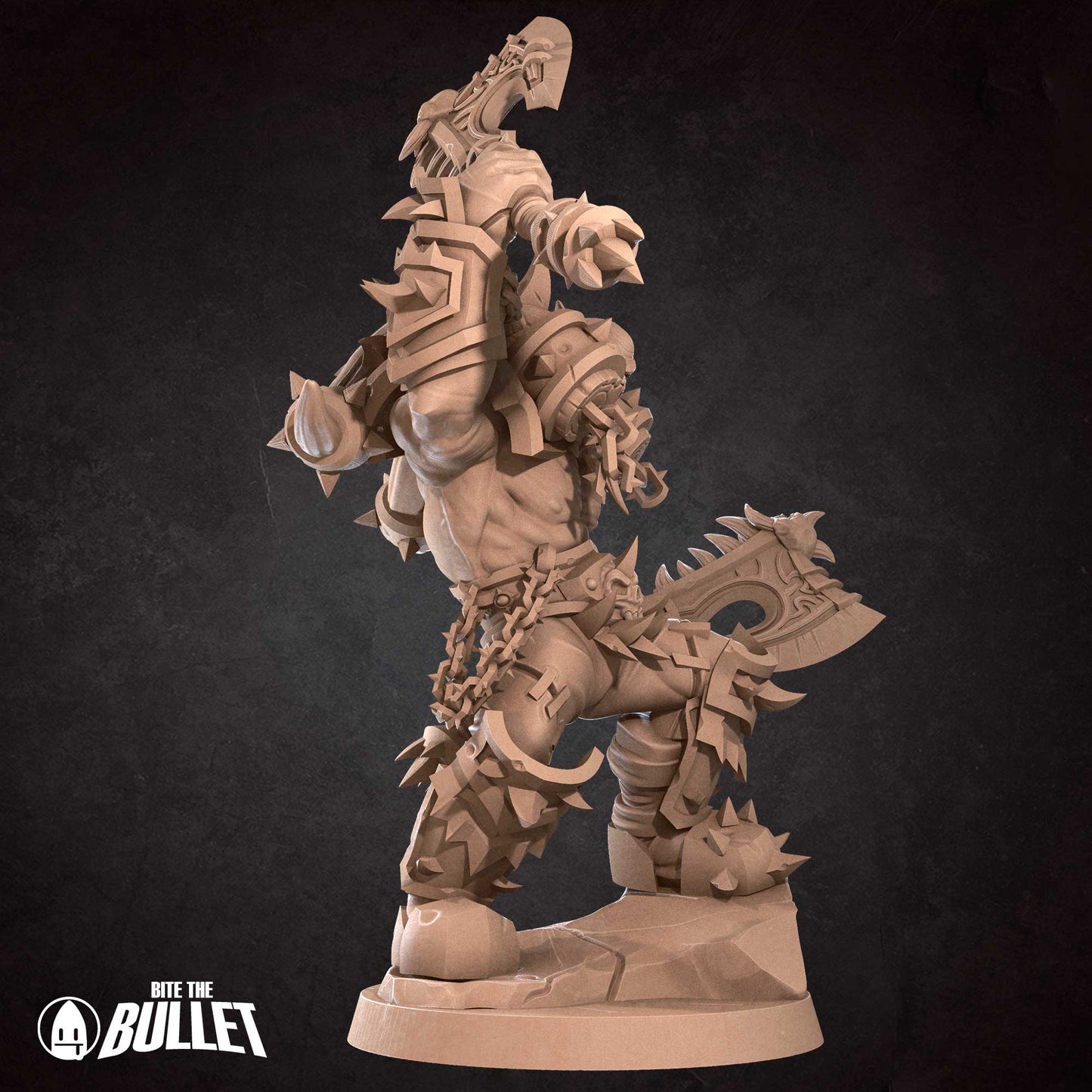 Axe Dual Wielding Barbarian