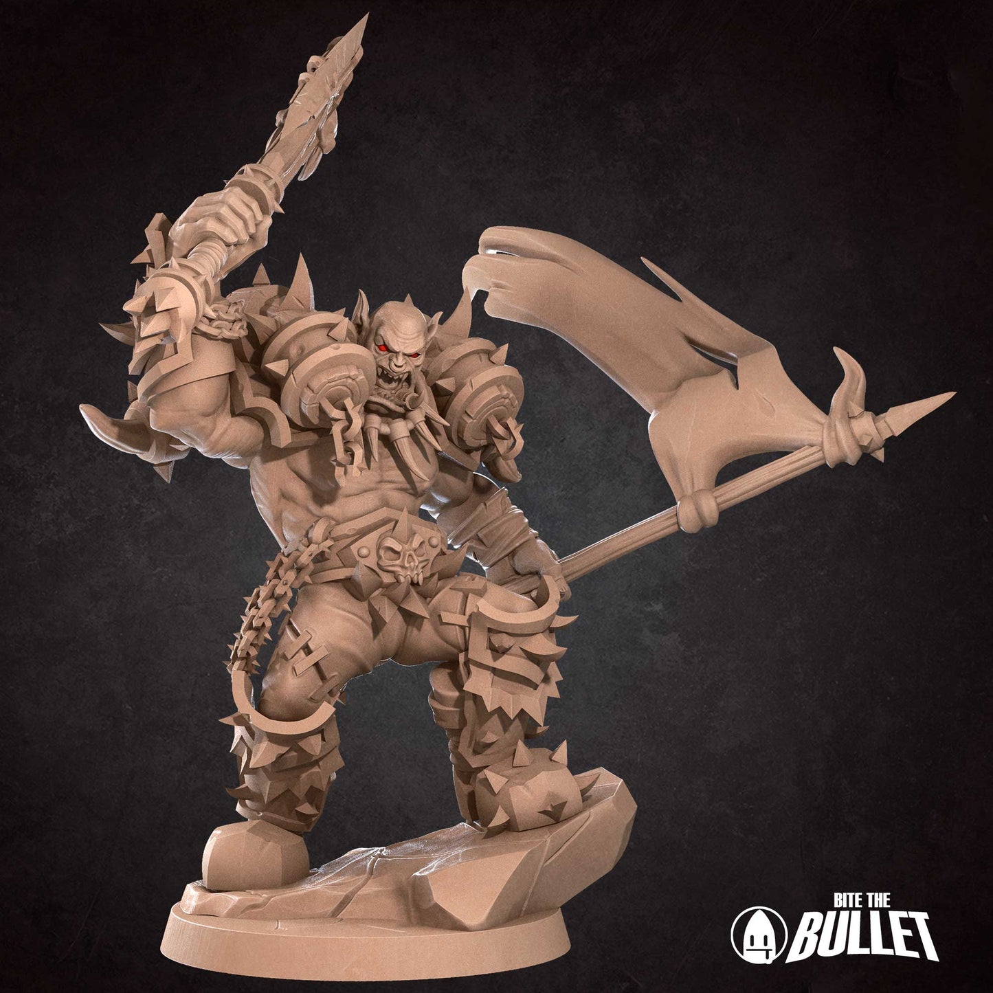 Flag Bearer Orc Barbarian