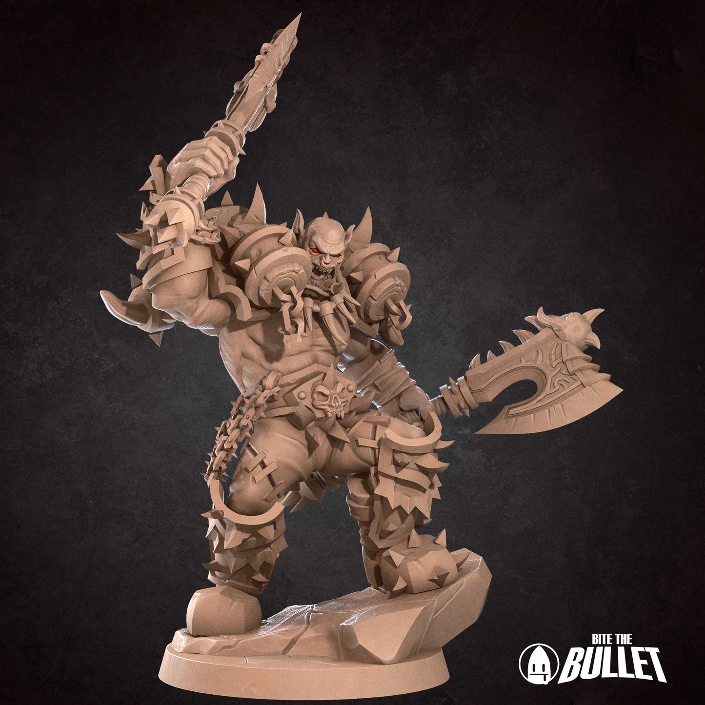 Axe Dual Wielding Barbarian